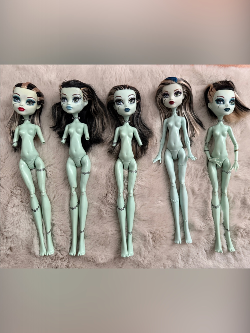 Monster High Frankie Stein Lot of 5 G1